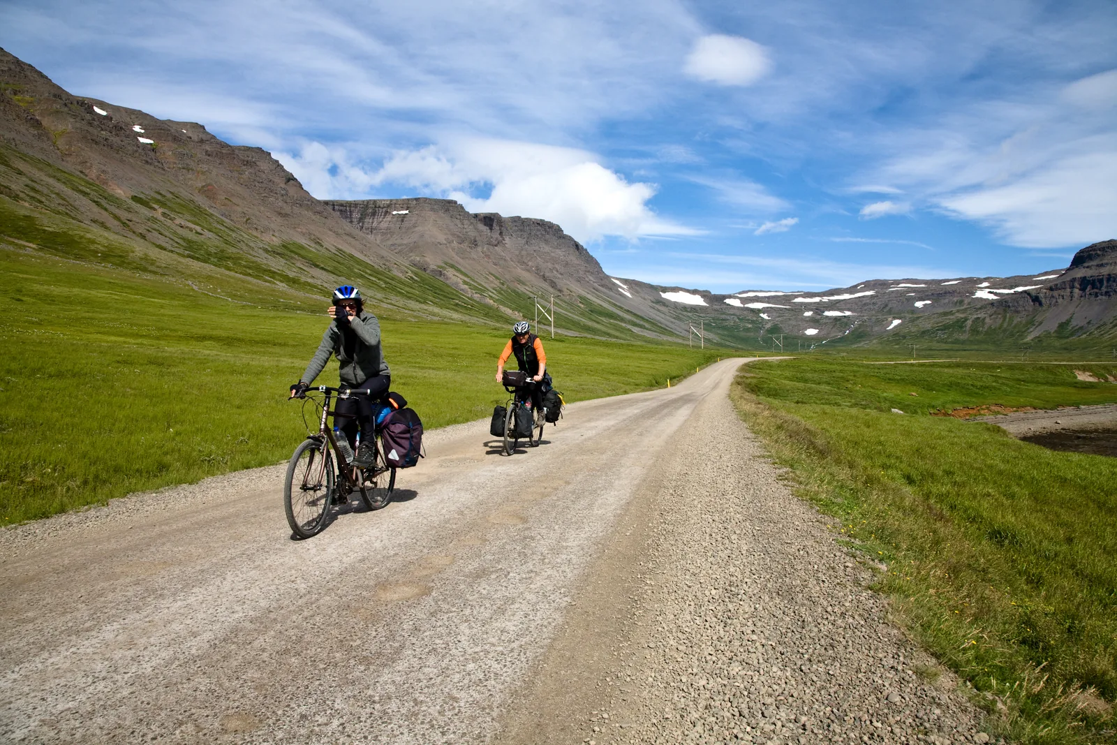 Cycling the Westfjords roads